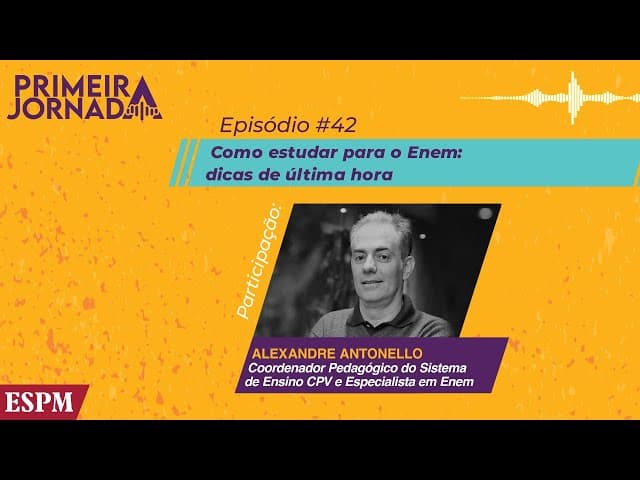 Dicas para o Enem - Primeira Jornada #42